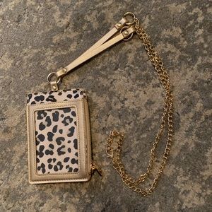 Cheetah Print Wristlet